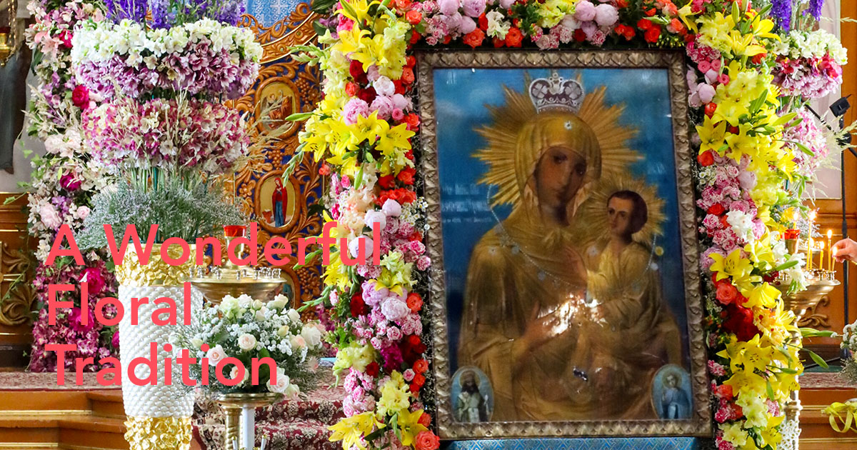 Petr Anokhin Miraculous Tikhvin Icon
