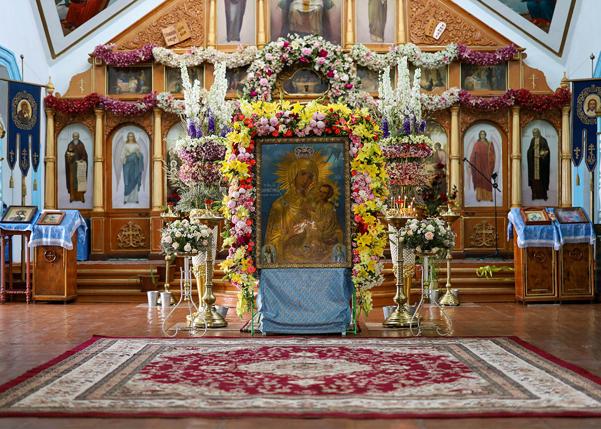 Petr Anokhin Miraculous Tikhvin Icon overview Petr Anokhin Miraculous Tikhvin Icon overview