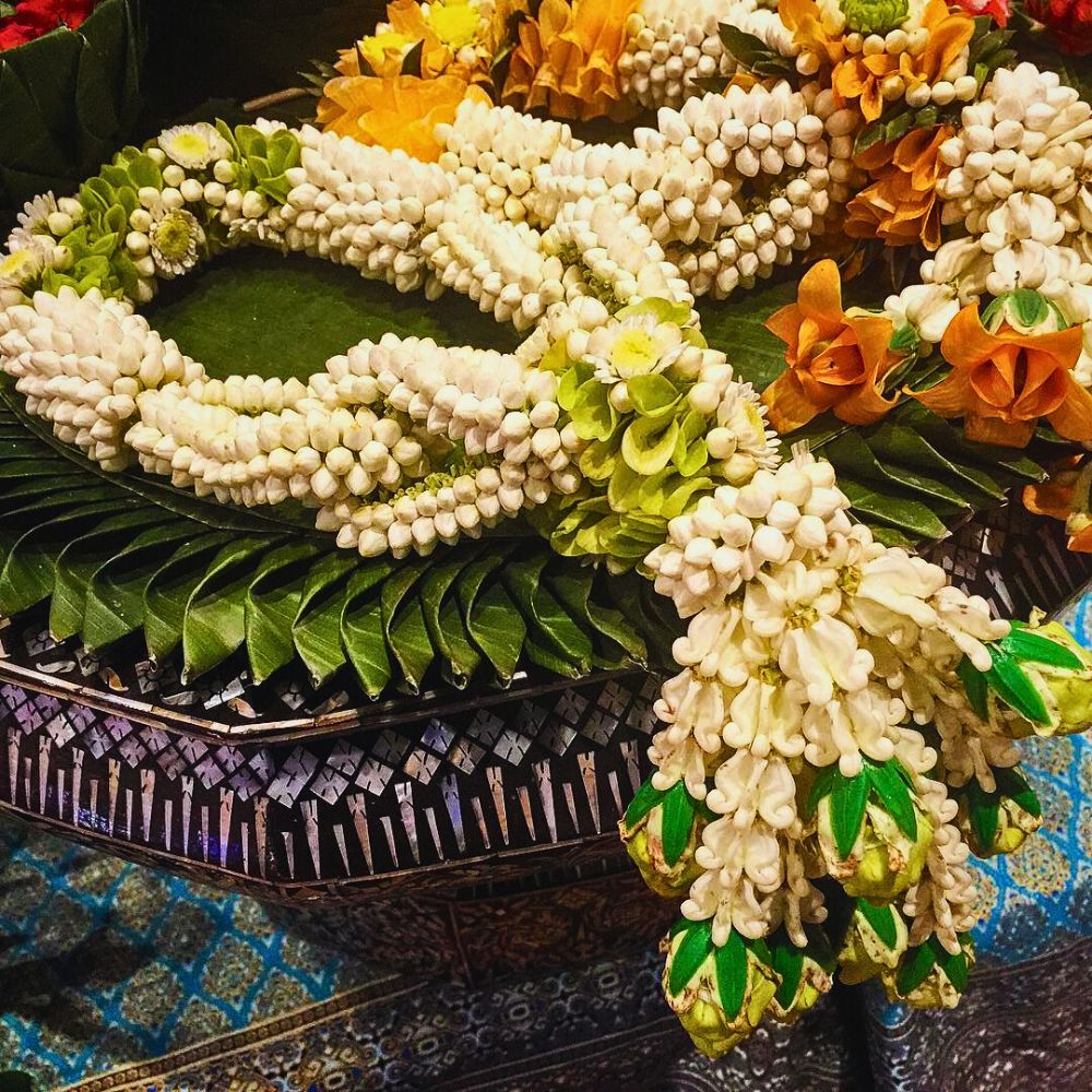 Phuang Malai floral garlands Phuang Malai: Thailand’s Art of Making Floral Garlands