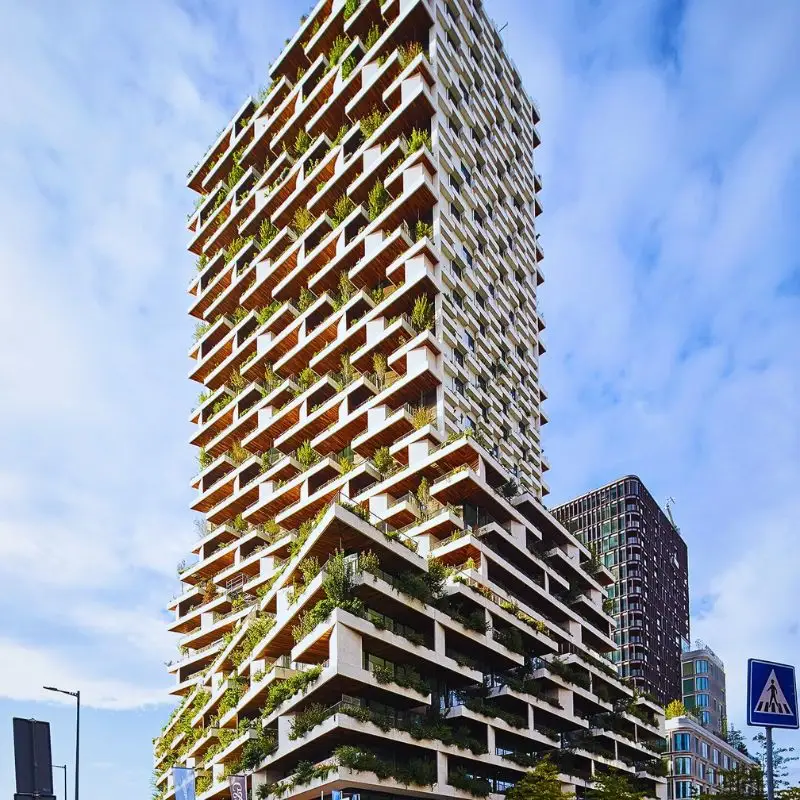 Stefano Boeri’s Wonderwoods Vertical Forest Breathes Life Into the Utrecht Skyline