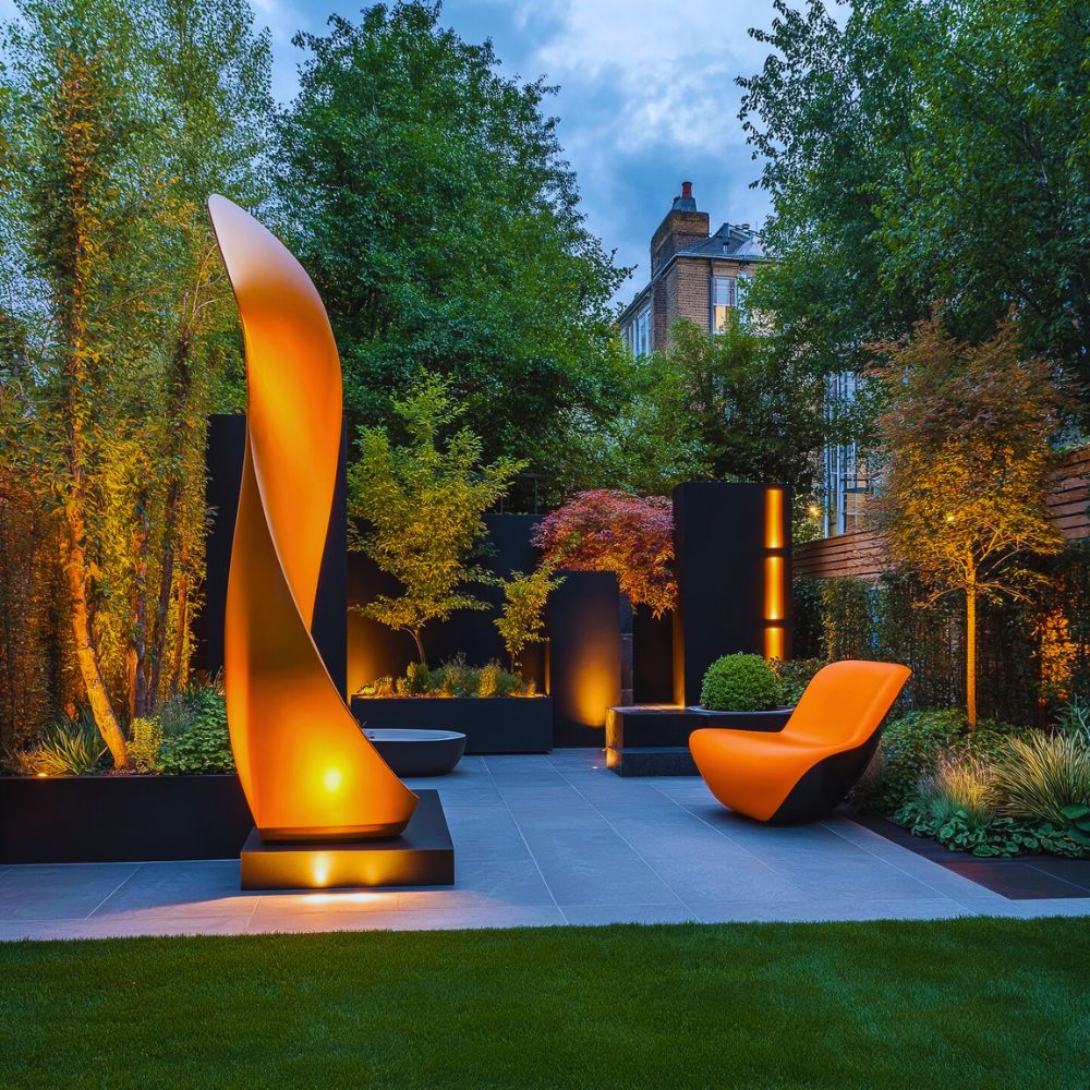 Evening outdoors A Fresh Take on Modern Outdoor Living - A Dreamy Contemporary Garden