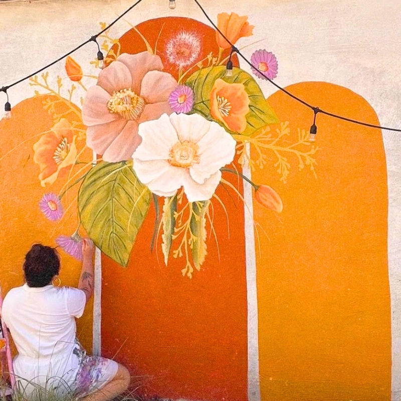 Murals by Rachel Kernes