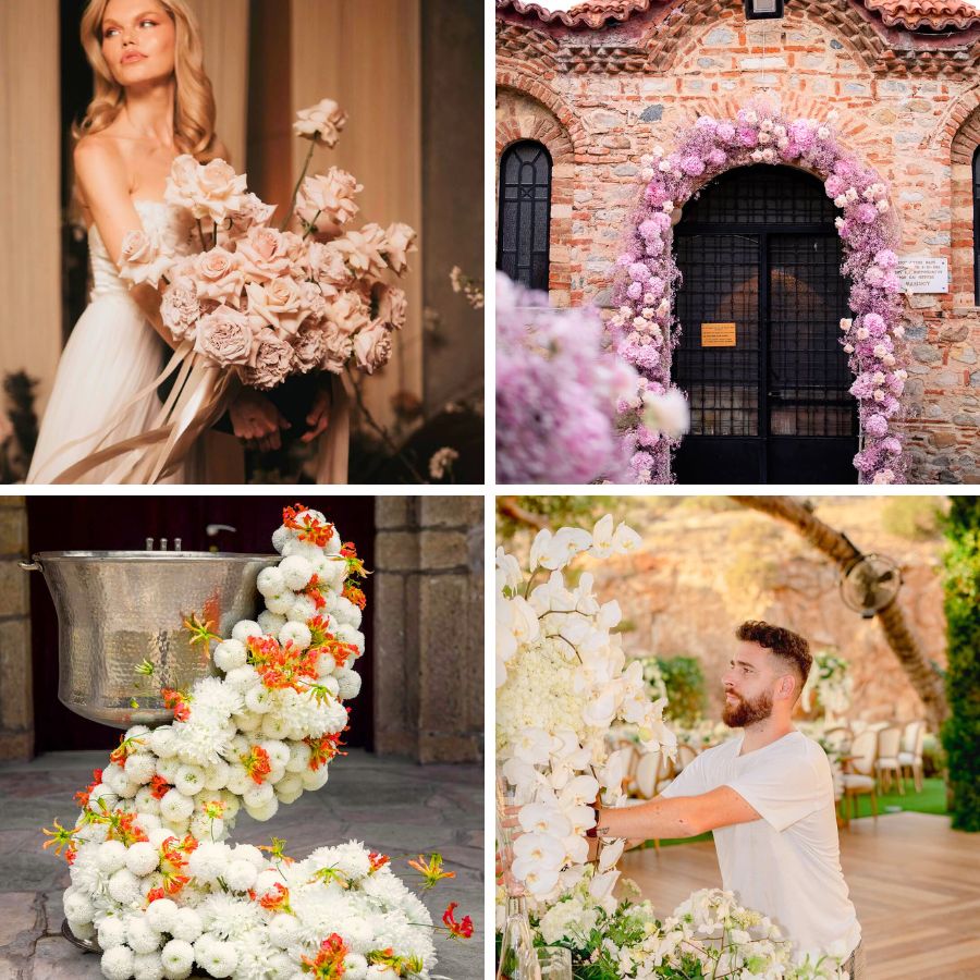 Floral design by Fiorentino for events shoots and more