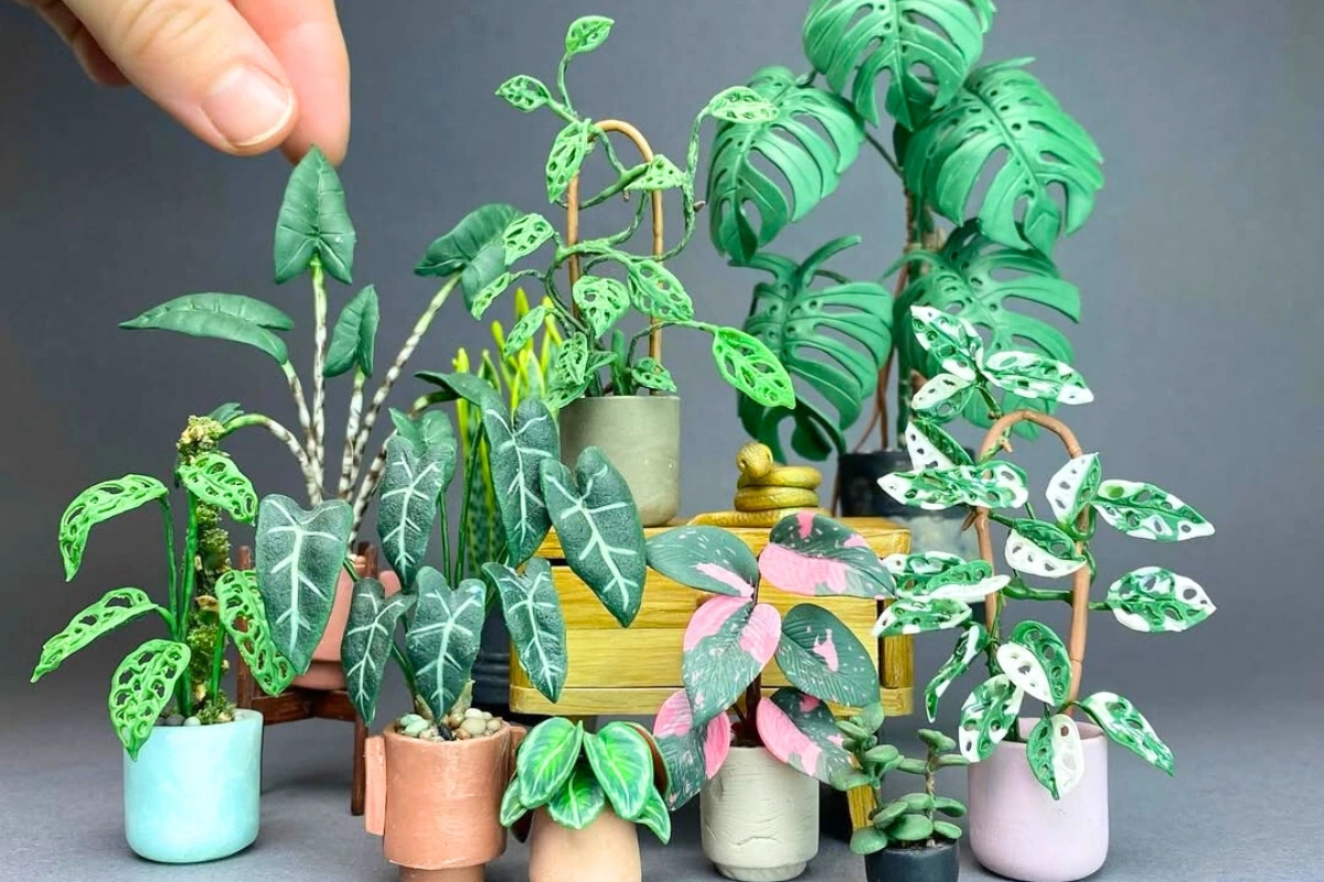 Clay Plants By Astrid Wilk