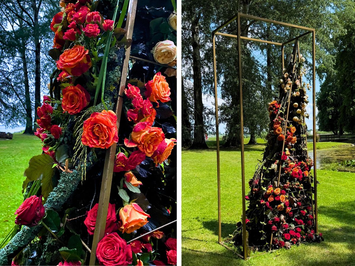 Rose Festival Manor Lithuania Design Regine Motmans Rose Festival Manor Lithuania Design Regine Motmans