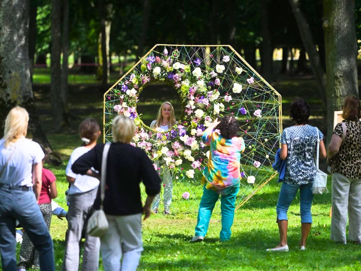 Rose Festival Lithuania at Manor Paezeriai Design by Ania Norwood