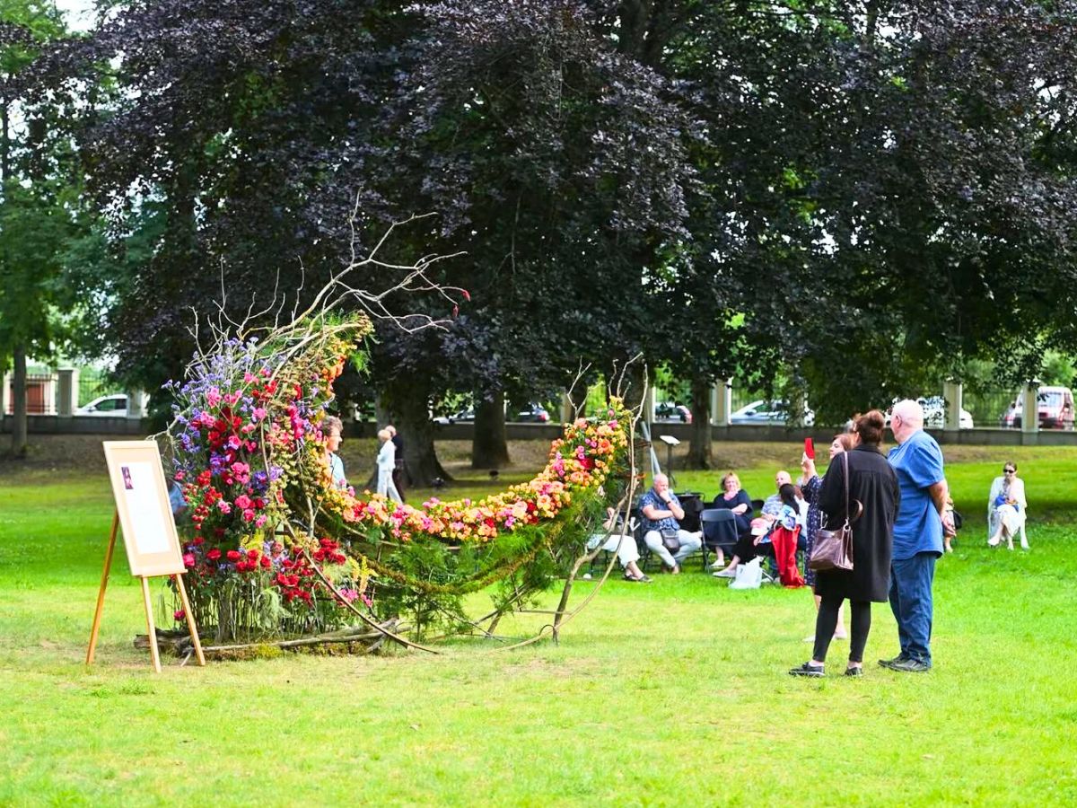 Design Iwona Kwiatek at Rose Festival Lithuania