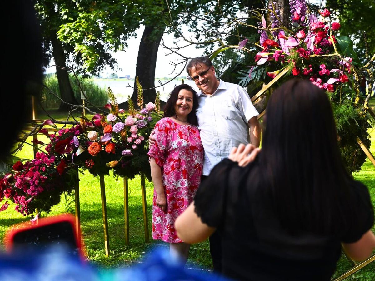 Design Kristina Rimiene in Lithuania for Rose Festival