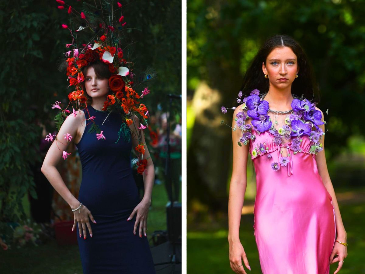 Fashion Design at Rose Festival in Manor Lithuania