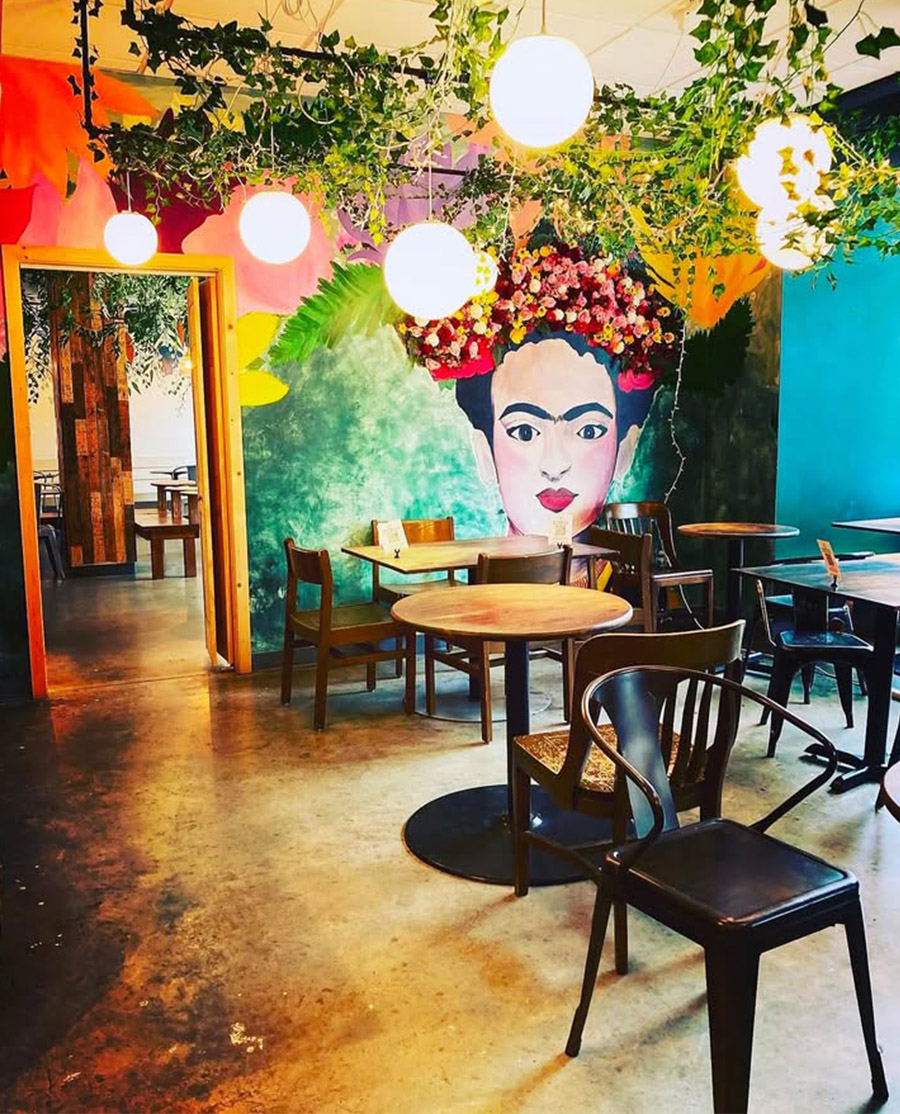Biophilic Design in Restaurant by traceenichelle Biophilic Design in Restaurant by traceenichelle