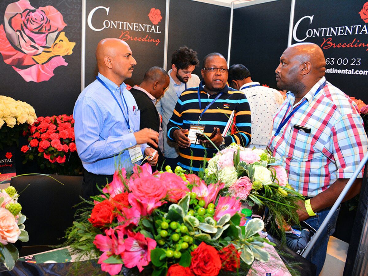 Exhibitors interact at IFTEX in Nairobi Kenya Brand Marketing