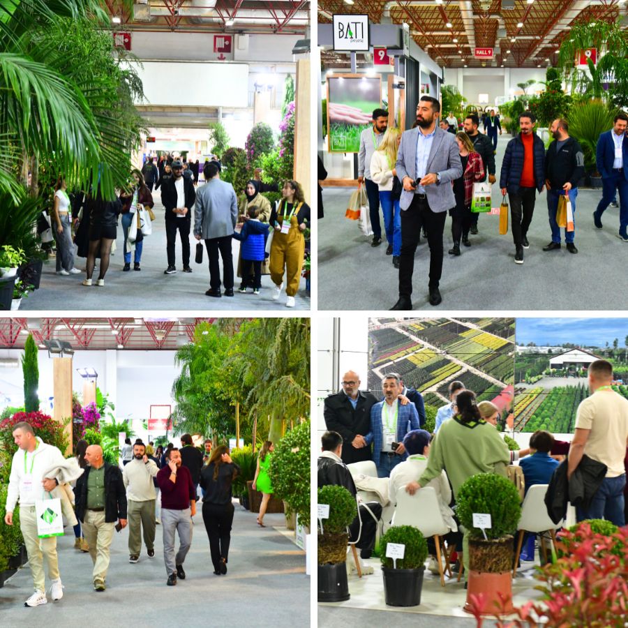 People walking and participating at the Landscape Fair