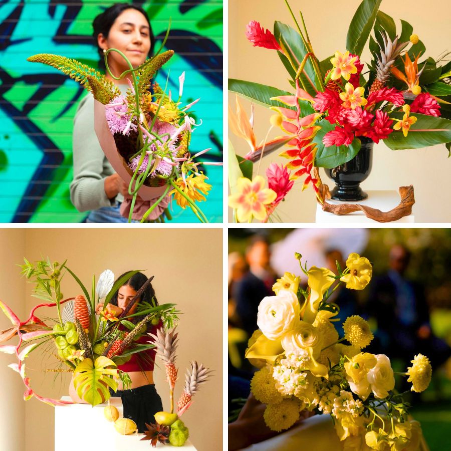 Tropical feels with Flor de Barrio floral design Tropical feels with Flor de Barrio floral design