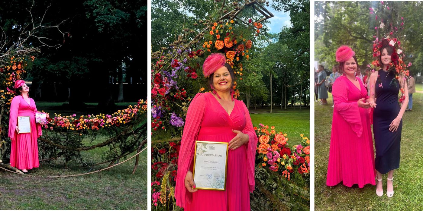 Iwona Kwiatek's Design at Rose Festival Lithuania