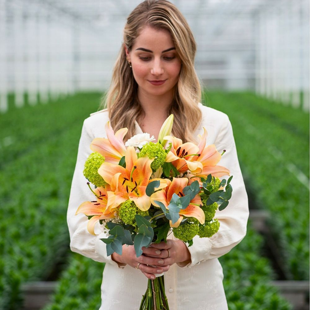 Lily bouquet Your Emotional Health Needs Cut Flowers More Than You Think