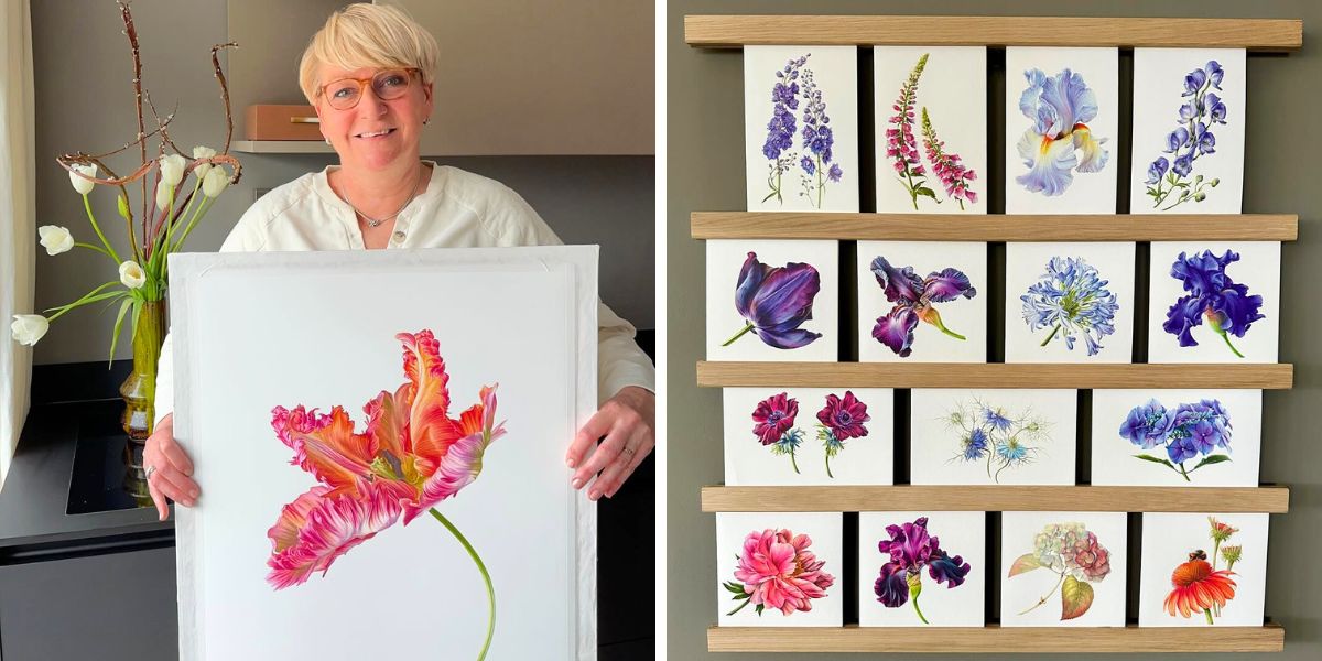 Ingrid Elias Botanical Art pieces Ingrid Elias Botanical Art pieces