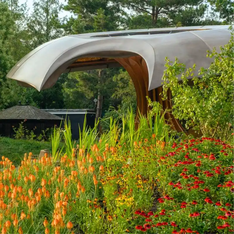 Mushroom pavilion