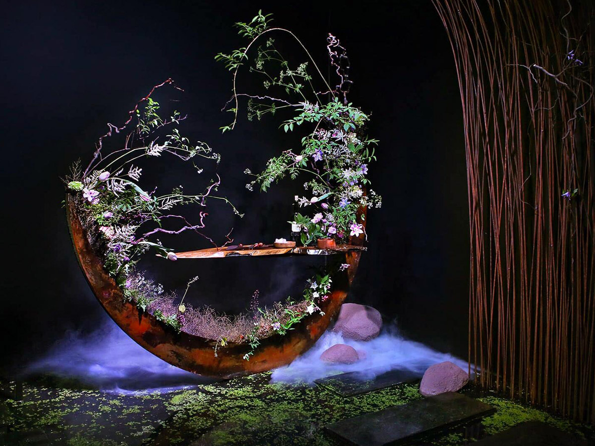 Ni Zhixiang half round grand design