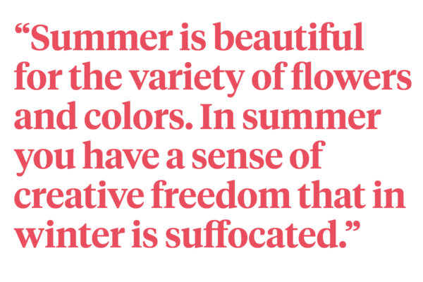 Favorite Summer Flower Quote