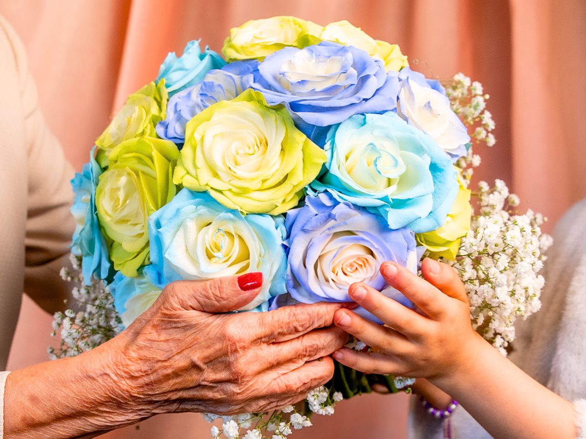 Tinted roses for intimate moments Tinted roses for intimate moments