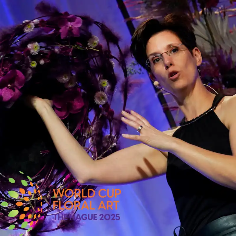 Florist Chantal Post Is Ready to Represent Belgium at the World Cup Floral Art 2025