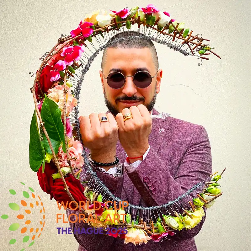 Armenia’s Arman Voskanyan Is All Ready to Wow at the 2025 World Cup Floral Art