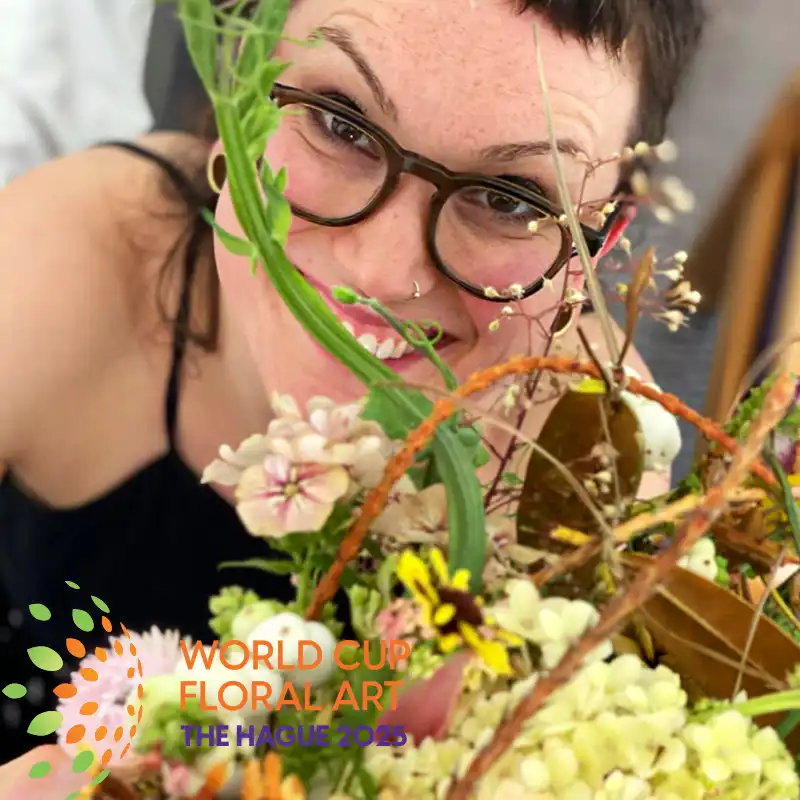 Eilin Katarina Melkersen Represents Norway at the 2025 World Cup Floral Art