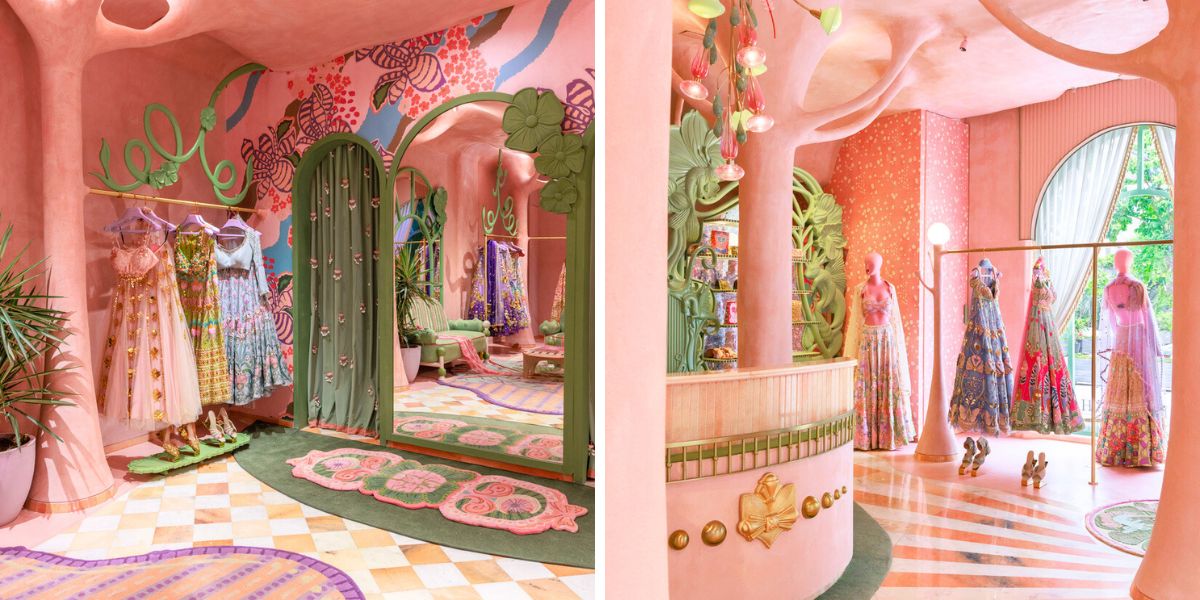 More of the pink interiors in Papa Dont Preach