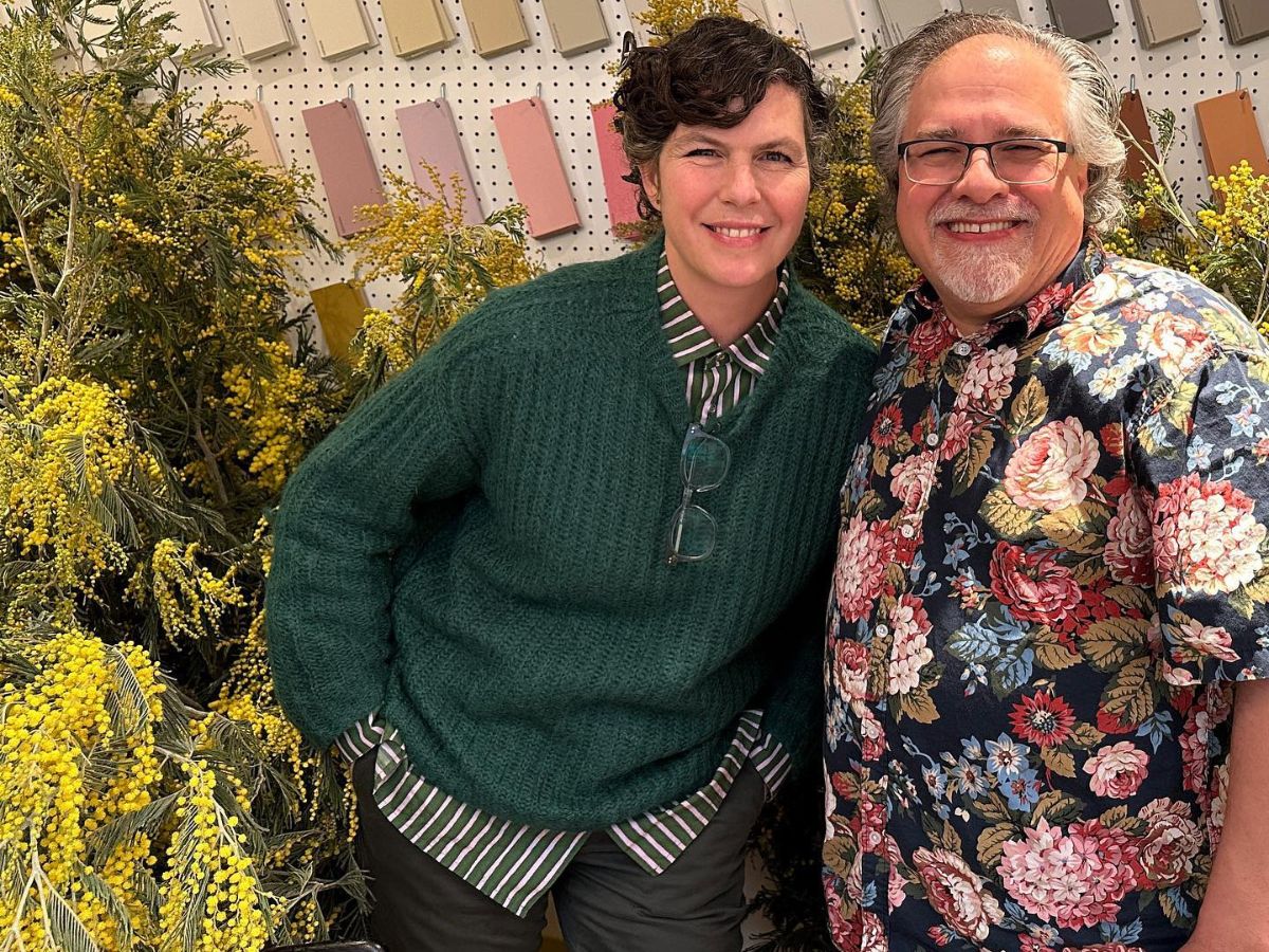 Scott Shepherd with Emily of Emily Thompson Flowers 10 Questions to Scott Shepherd