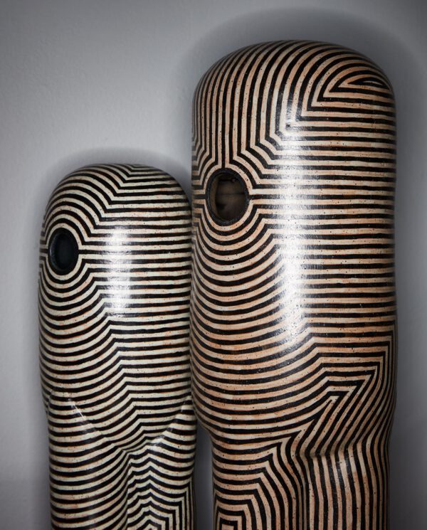 Jeremy Anderson Article Two Round Vases On Thursd 