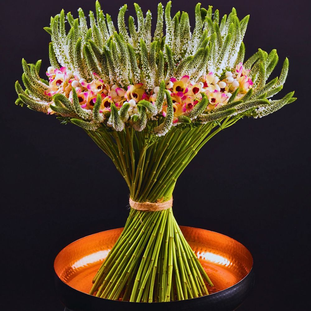 Veronica flowers in a design