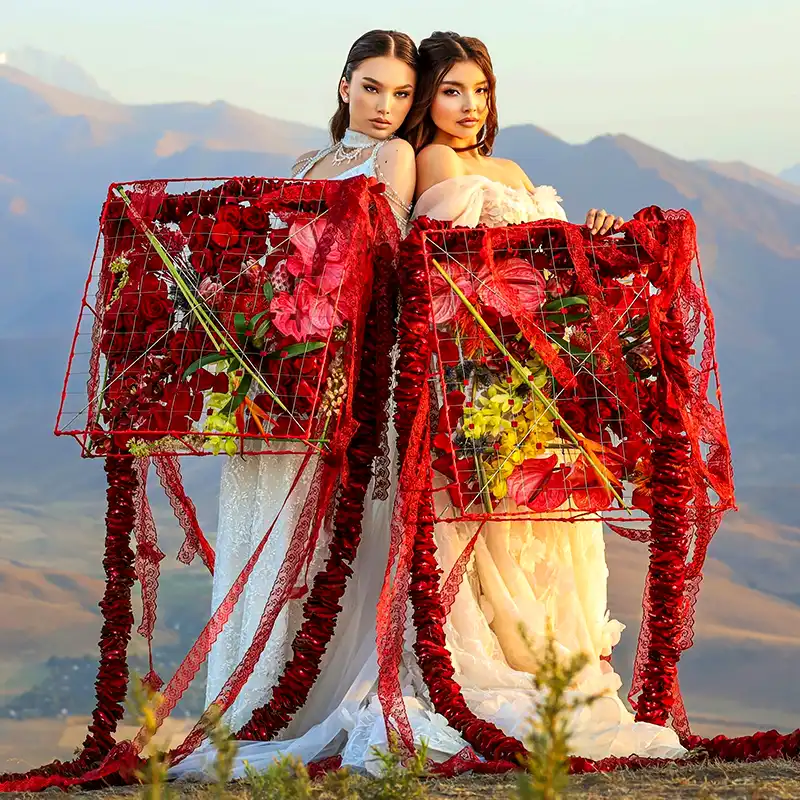 Two Models Flora Fusion Kyrgyzstan