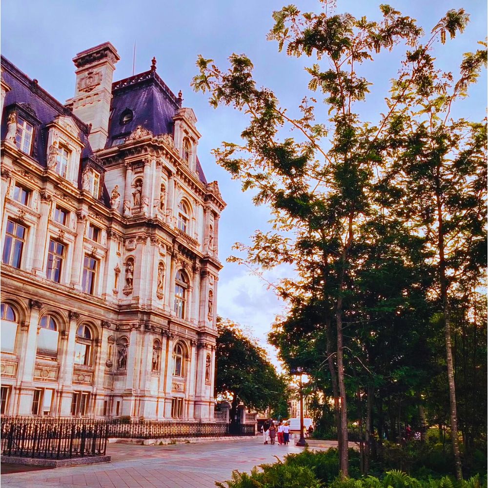 Hôtel de Ville Paris Urban Forest at Hôtel de Ville Paris Converts Concrete Parvis Into a Green Canopy