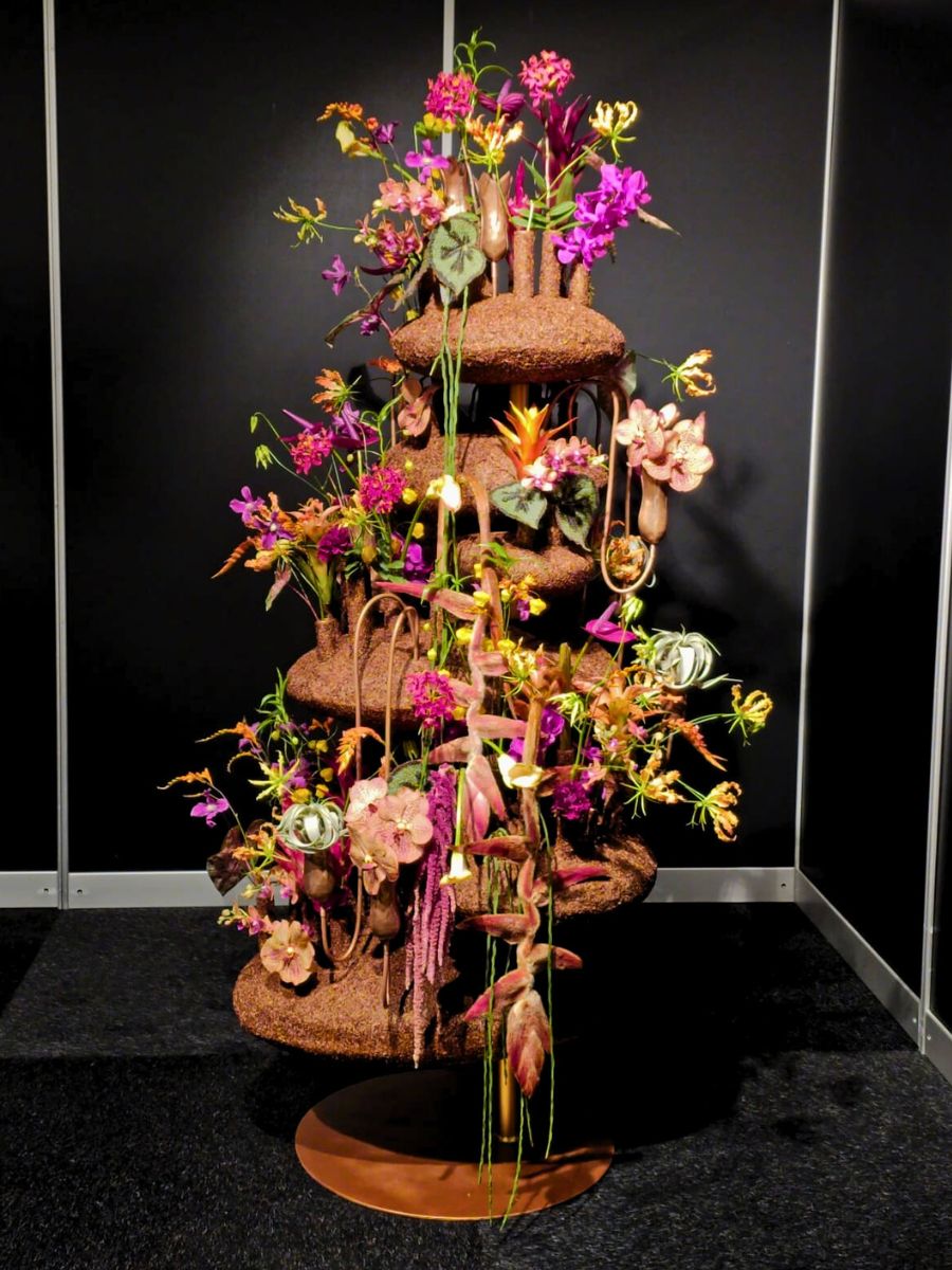 Task 1 World Cup Floral Art 2025 Chantal Post Belgium