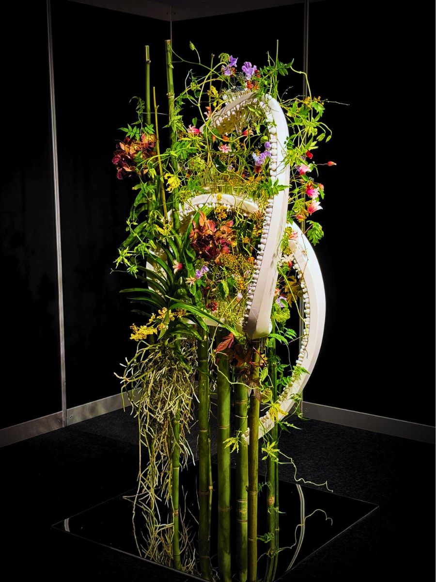 Task 1 World Cup Floral Art 2025 Spain – Irati Tamarit Buenechea