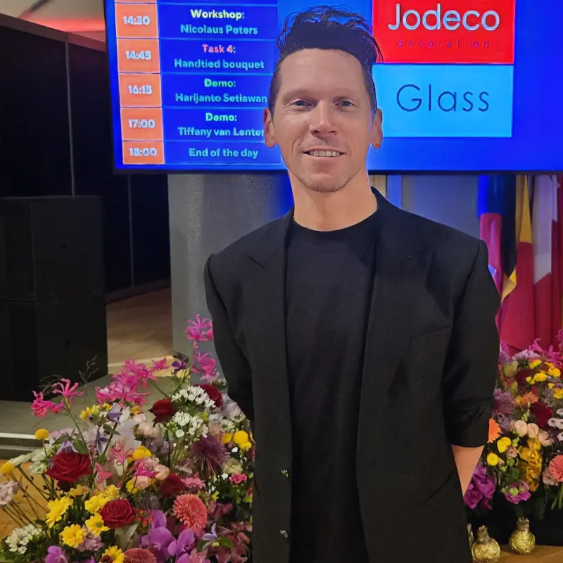 Bart Hassam at World Cup Floral Art 2025