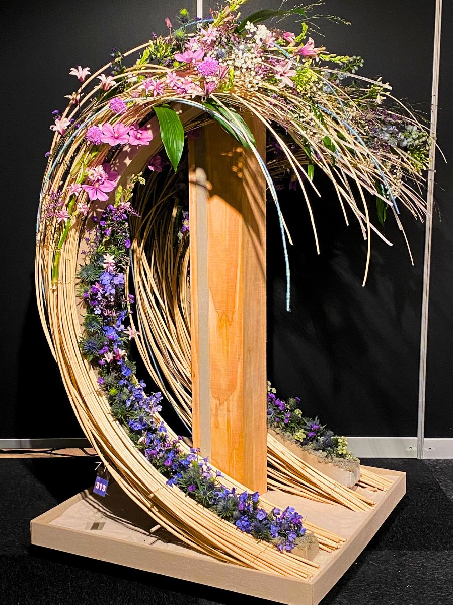 World Cup Floral Art Chantal Post Belgium