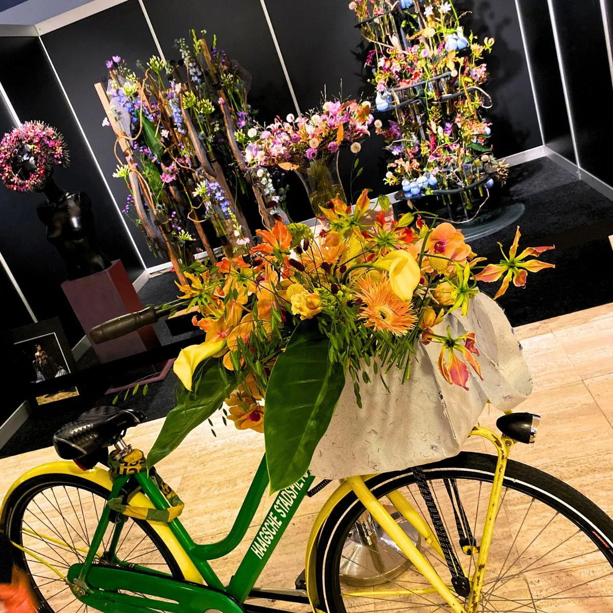 Bicycle Flowers Gabor Nagy