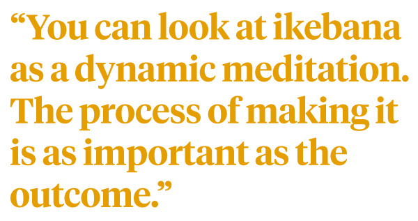 Ikebana as a Dynamic Meditation by Ekaterina Seehaus