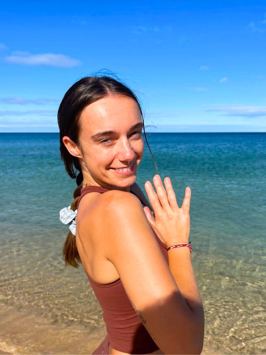 Gratefulness near the ocean