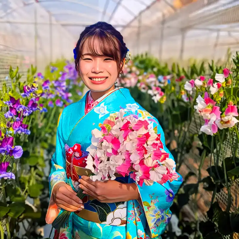 Aucnet Showcasing the Beauty of Japanese Winter and Spring Blooming Sweet Peas Through Growers Taiyo Farm and Ja Aichi Minami - Thursd Article