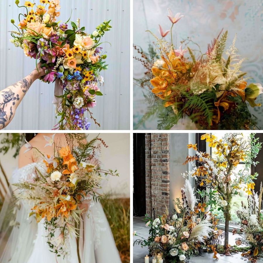 Floral designs for weddings and events by Edges Wild Studio Floral designs for weddings and events by Edges Wild Studio