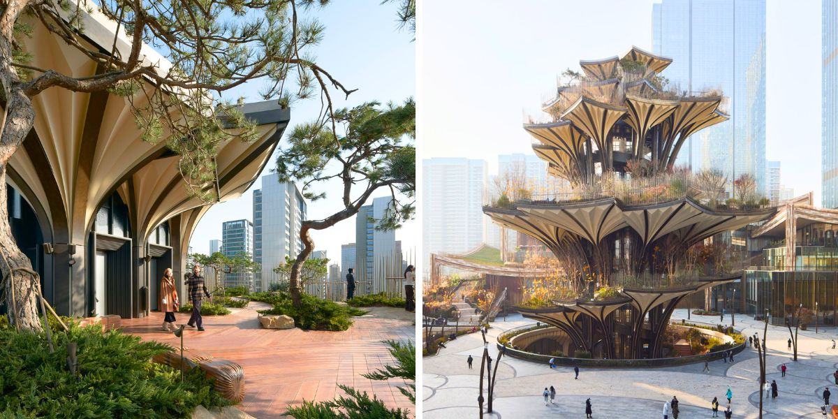 Xian vertical garden project in China