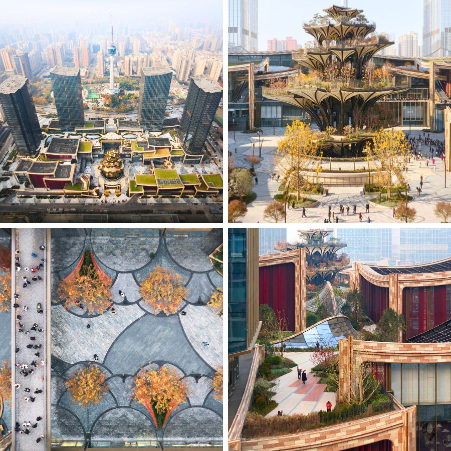 More images of the Xian Tree project in China