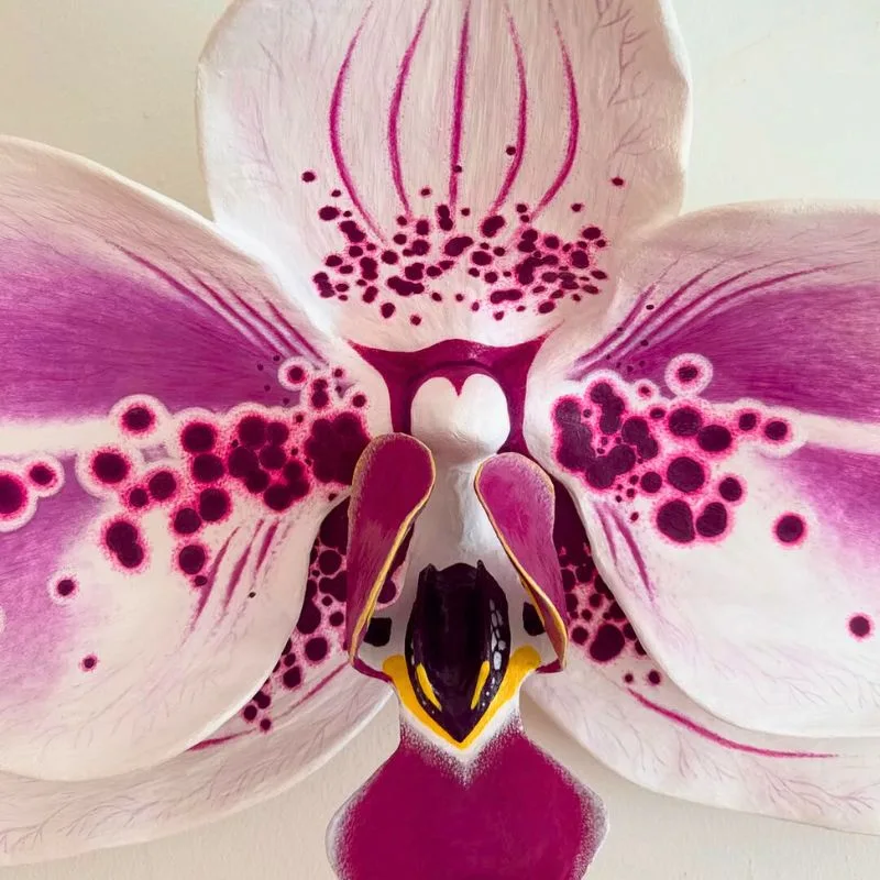 Ceramic orchid