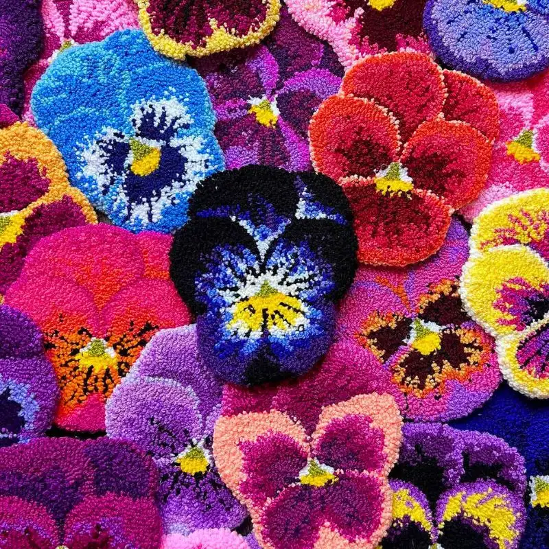 Botanical rugs by Chelsea