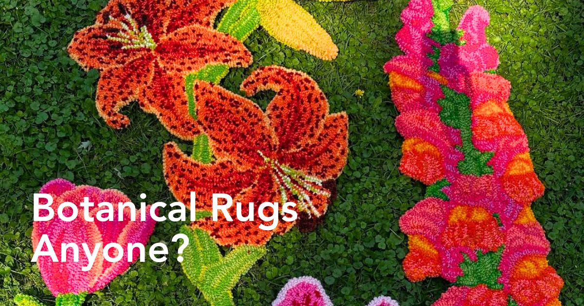 Botanical rugs