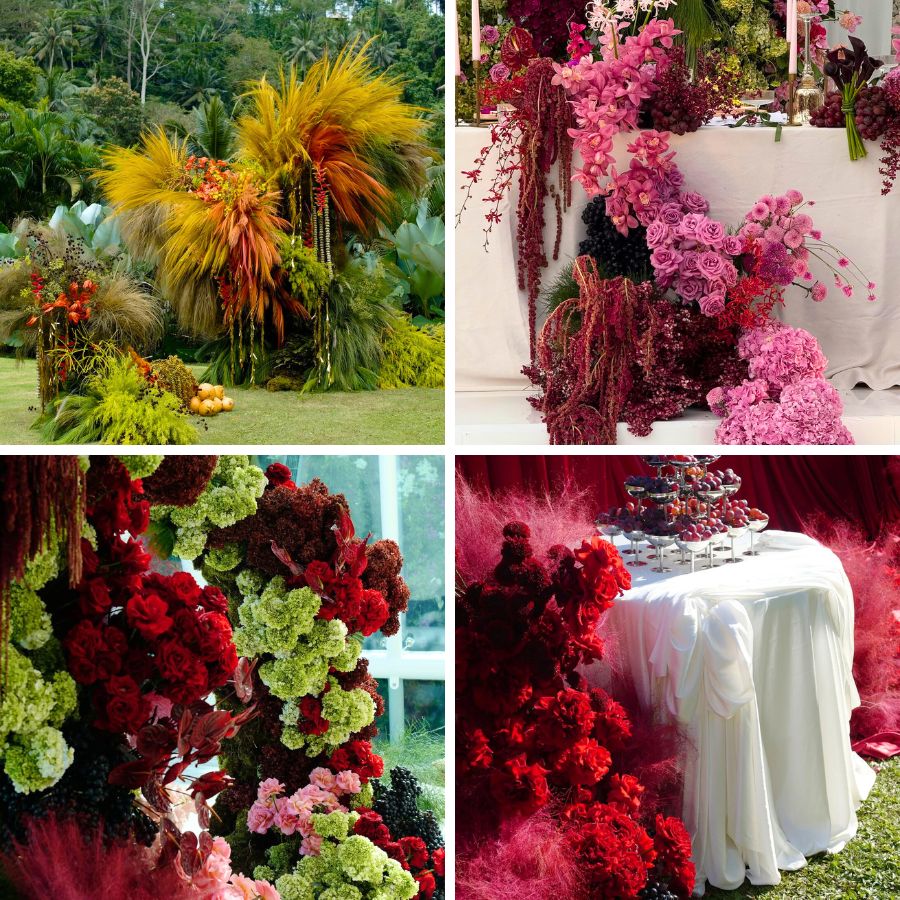 Colorful floral design by Dada Island