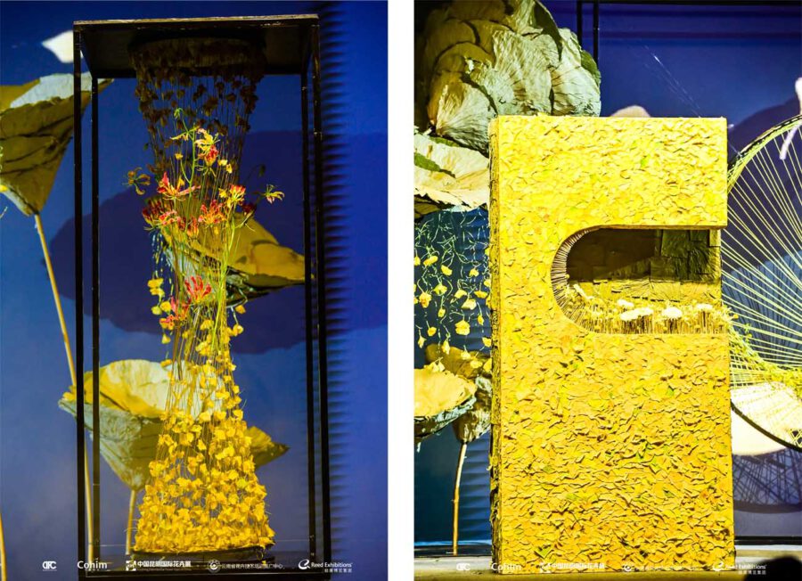 Tom De Houwer Cohim Kunming Yellow Floral Art On Thursd