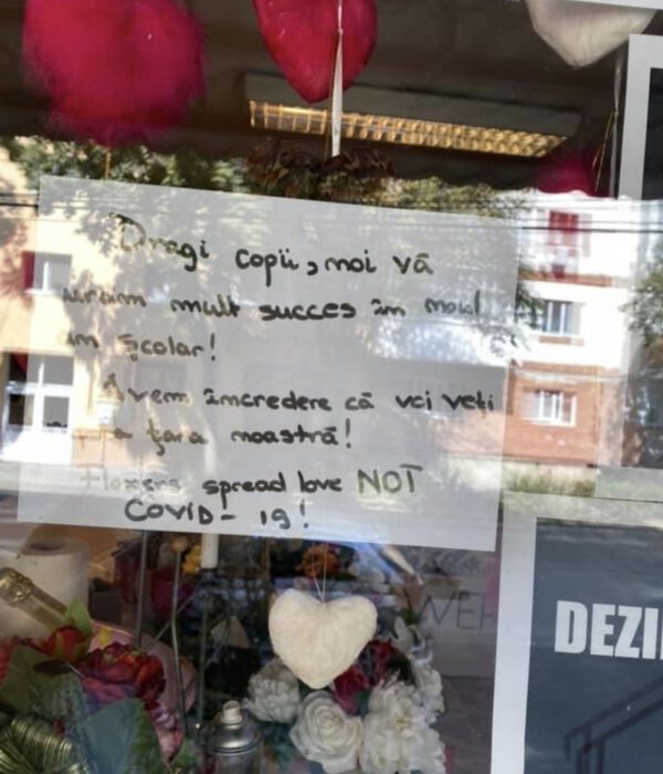 Fake News about Flowers - Signing at flower shop - Alina Neacsa on Thursd.
